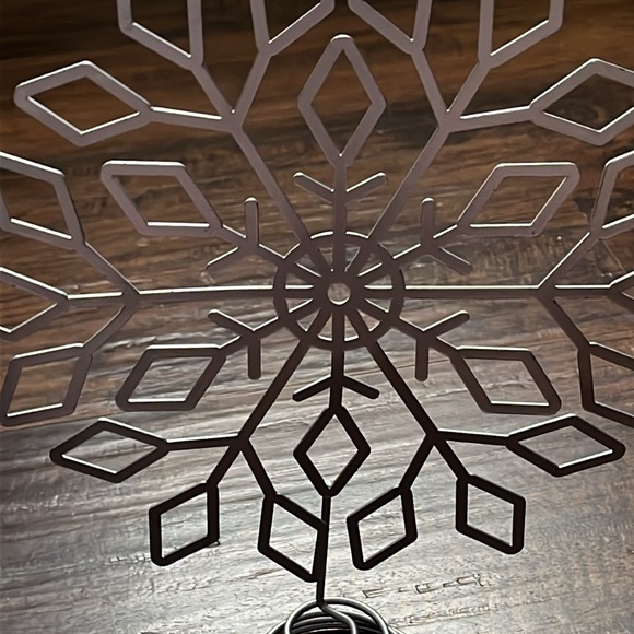 NWOT snowflake decor - Picture 2 of 4